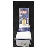 1 Box Of (6) Abus Solid Brass Padlock