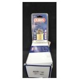 1 Box Of (6) Abus Solid Brass Padlock