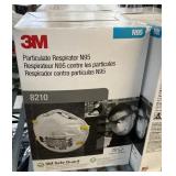 (1) Box 3M N95 Safe Guard Respirator Mask