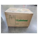 Unopen Box of Zip Front Coveralls Sz L