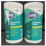 (2) Clorox Disinfecting Wipes