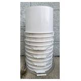 (5) White Buckets (3gallons)