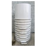 (5) White Buckets (3gallons)