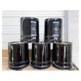 (5) Black Buckets