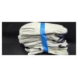 1 Doz Leather Work Gloves