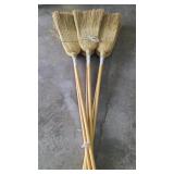 (6) Versa Pro Brooms