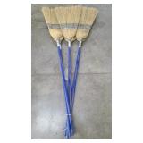 (6) Brooms Blue Handle 4408