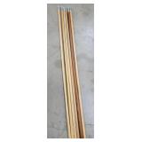 (6) 60in Broom Handles