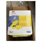 (4) Boxes of (100) pr Earplugs UltraFit