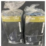 (2) Packs of 12pr HyFlex 11/542 Gloves