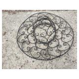 Iron Sombrero Wall Decor