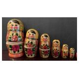 Vintage Russian Nesting Dolls