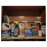 Shelf of Laundry Supplies