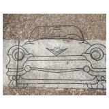 Iron DeBusk Car Wall Decor