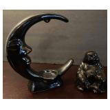 Tealight Moon Handmade in Poland & Buddha Statue