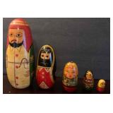 Vintage Russian Nesting Dolls