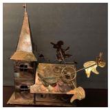 Vintage Copper Musical Church