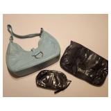 (3) Bags Including Nine West Fold Over Clutch