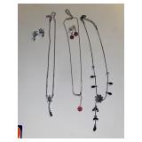 (3) Necklace (2) Earrings