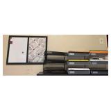 (3) Stand Organizers & Wall Board