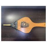 Vintage Wood and Leather Bellow