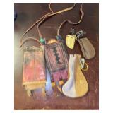 Vintage Native American Wallets and Pouches