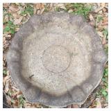 Concrete Birdbath Basin, No Stand