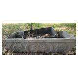 30in Long Concrete Planter