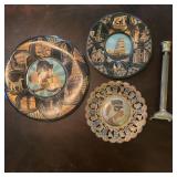 Brass and copper plates