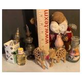 Camel Statues & Dubai Art Sand On a Bottle