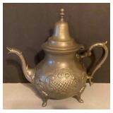 Vintage Moroccan Silver Teapot