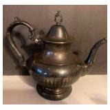 Vintage Victorian Silver Teapot