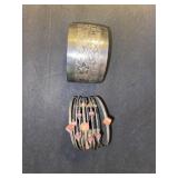 (2) Cuff Bracelets