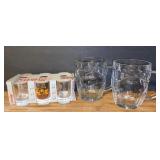 Shot glasses and Beer Mugs