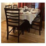 Dinning Room Table (6) Chairs