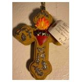 Wooden Cross 7in