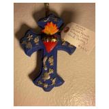 Vintage Wooden Cross 7in
