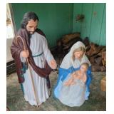 Joseph and Mary Yard Ornaments
