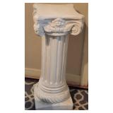 28in White Column Pedestal