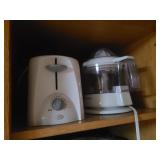 Toaster and juicer