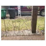 Large DeBusk Iron Wall Decor