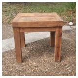 Vintage Solid Wood Gallery Furniture End Table