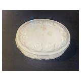 Oval Shaped Jewelry Box/Music Box