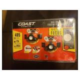 Dual color focusing headlamps