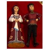 Hand Carver Russian Dolls ( C )