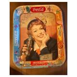Coca-Cola Advertising Serving Tray Thirst Knows