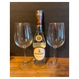 (2) Wine Glasses