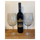 (2) Wine Glasses