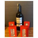 (4) Sobieski Vodka Shot Glasses