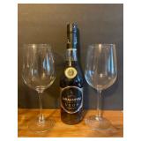 (2) Wine Glasses